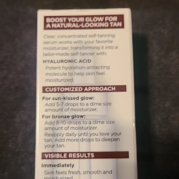 NEW in box Loreal Sublime Bronze self tanning facial drops - Picture 8 of 9